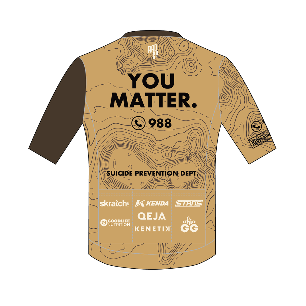 Ride for Hope - Short Sleeve ECO PRO Jersey - Gravel