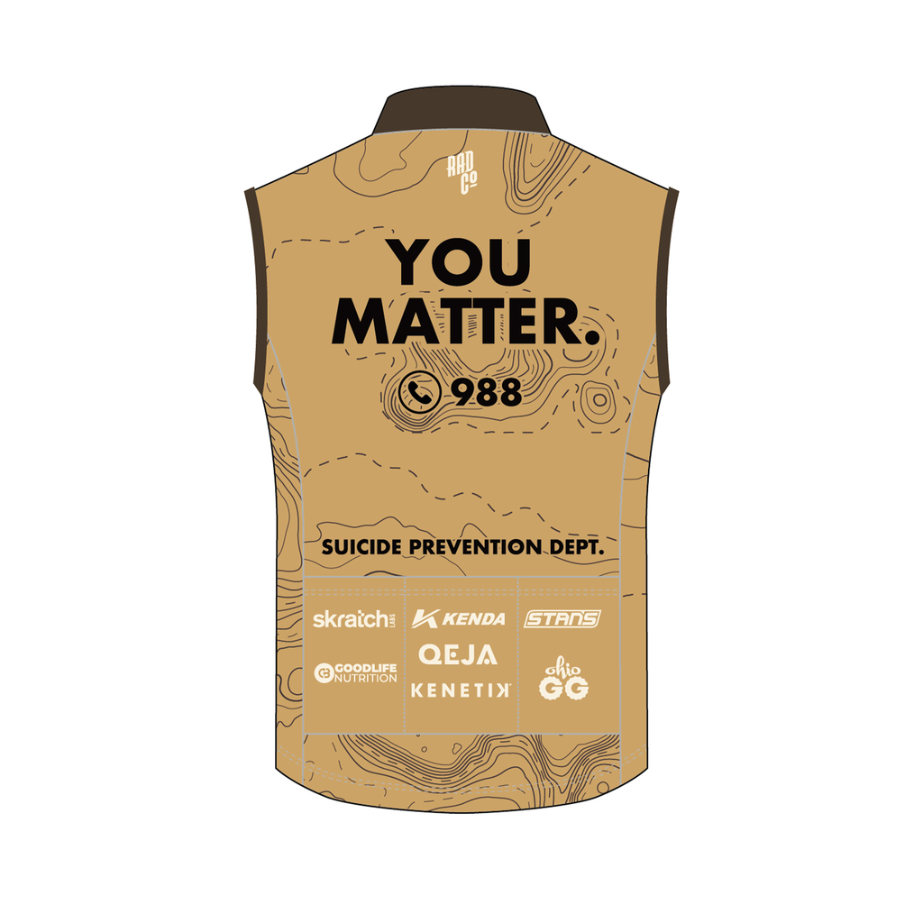 Ride for Hope - Wind Vest - Gravel