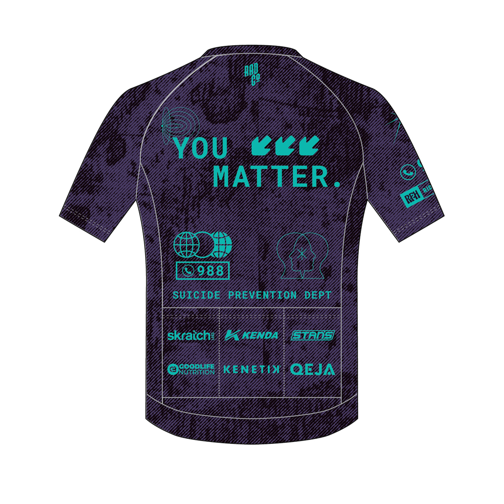 Ride for Hope - Short Sleeve ECO PRO Jersey - Road Team