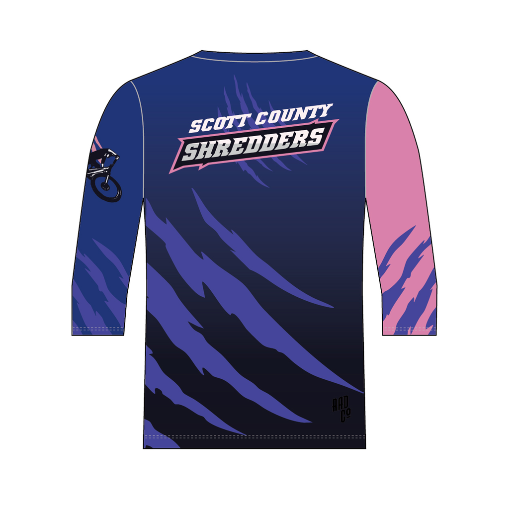Scott County Shredders - 3/4 Sleeve MTB Jersey