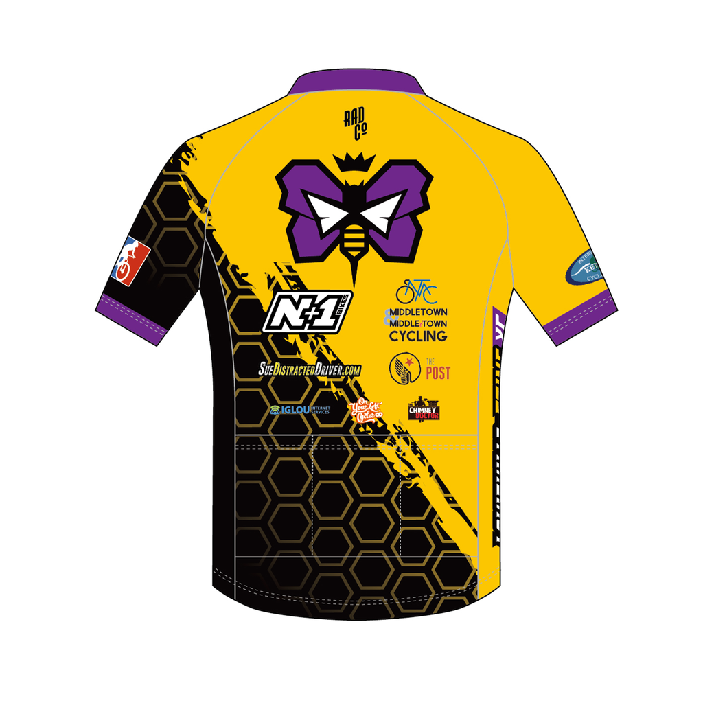 Louisville Sting - Short Sleeve Zip Jersey - Youth