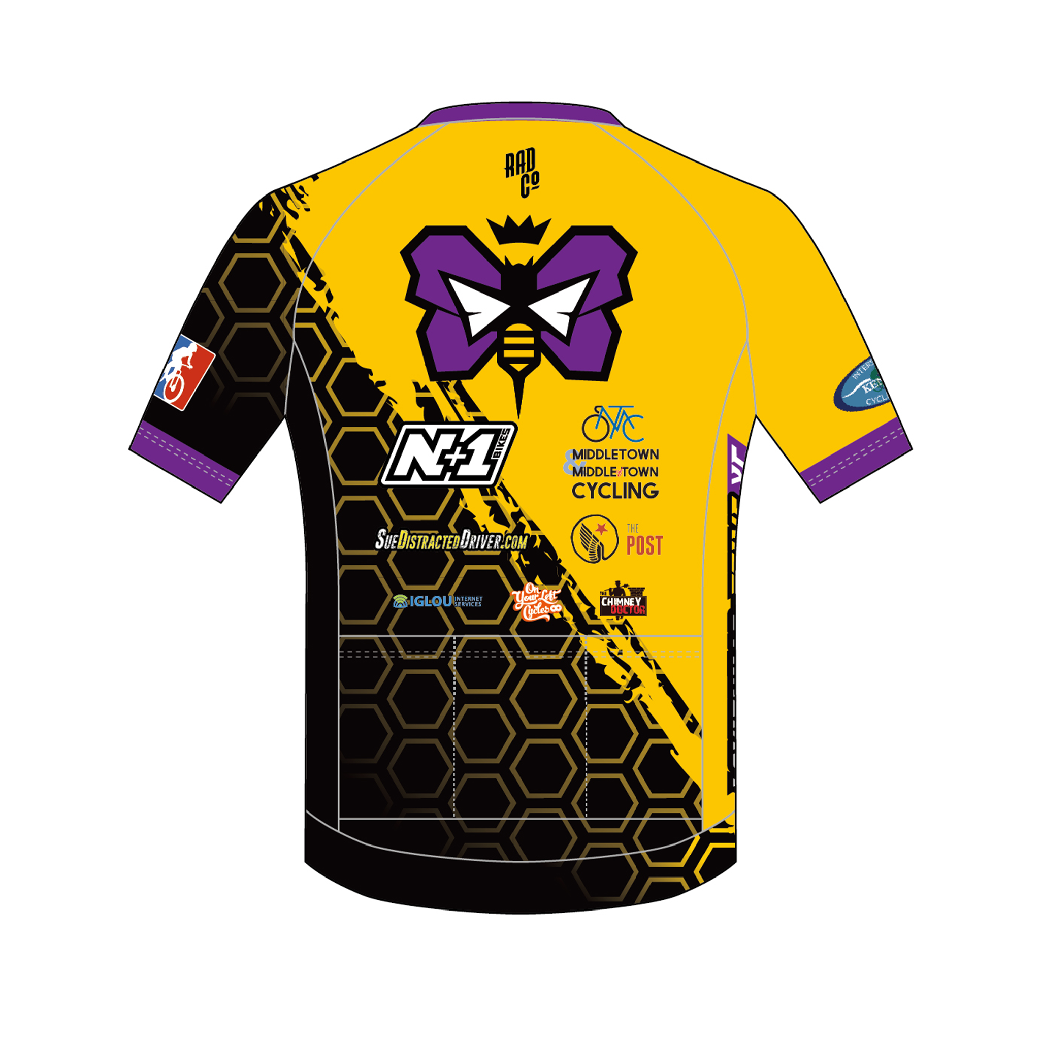 Louisville Sting - Deluxe Short Sleeve Zip Jersey