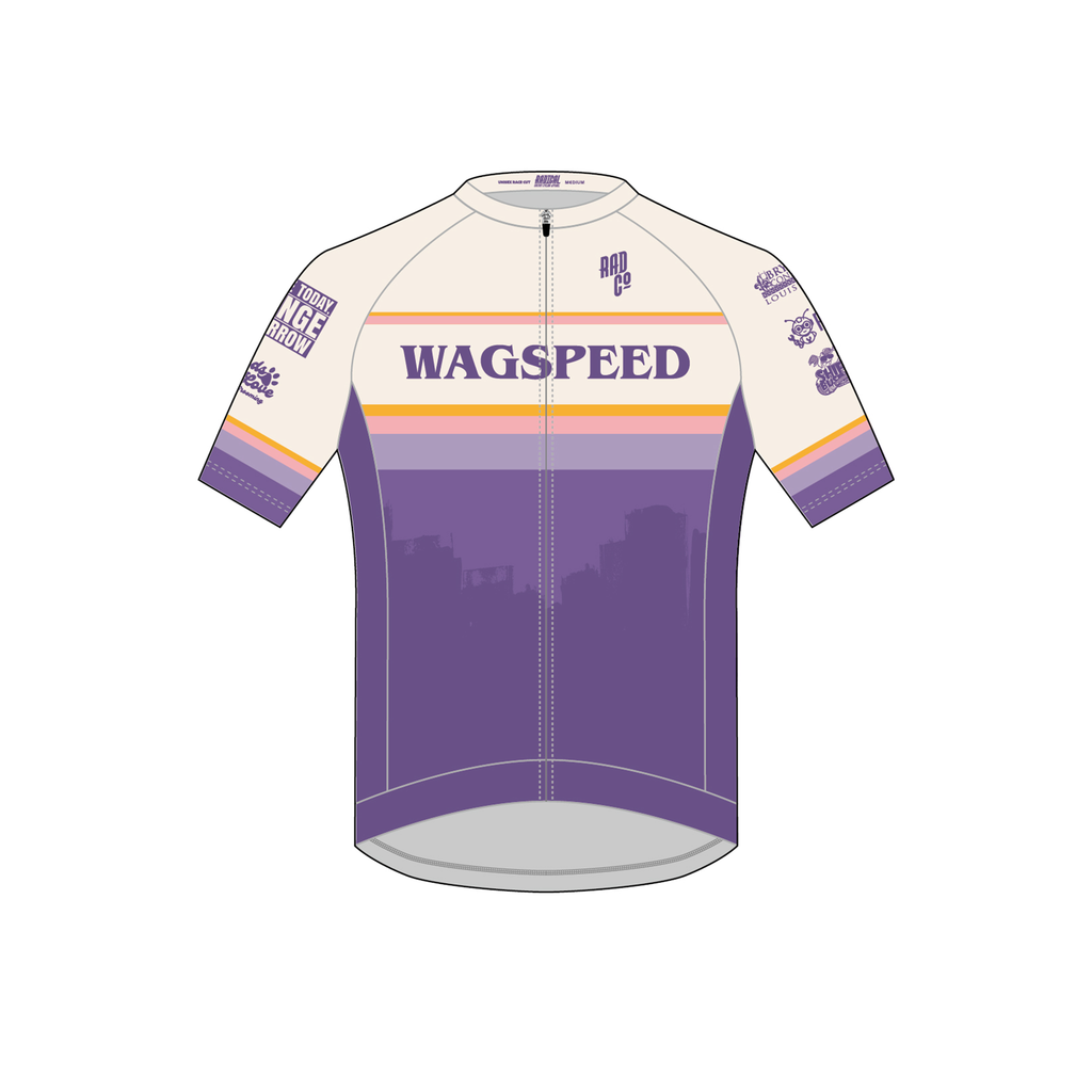 Godspeed Racing/Wagspeed - Short Sleeve Deluxe Zip Jersey