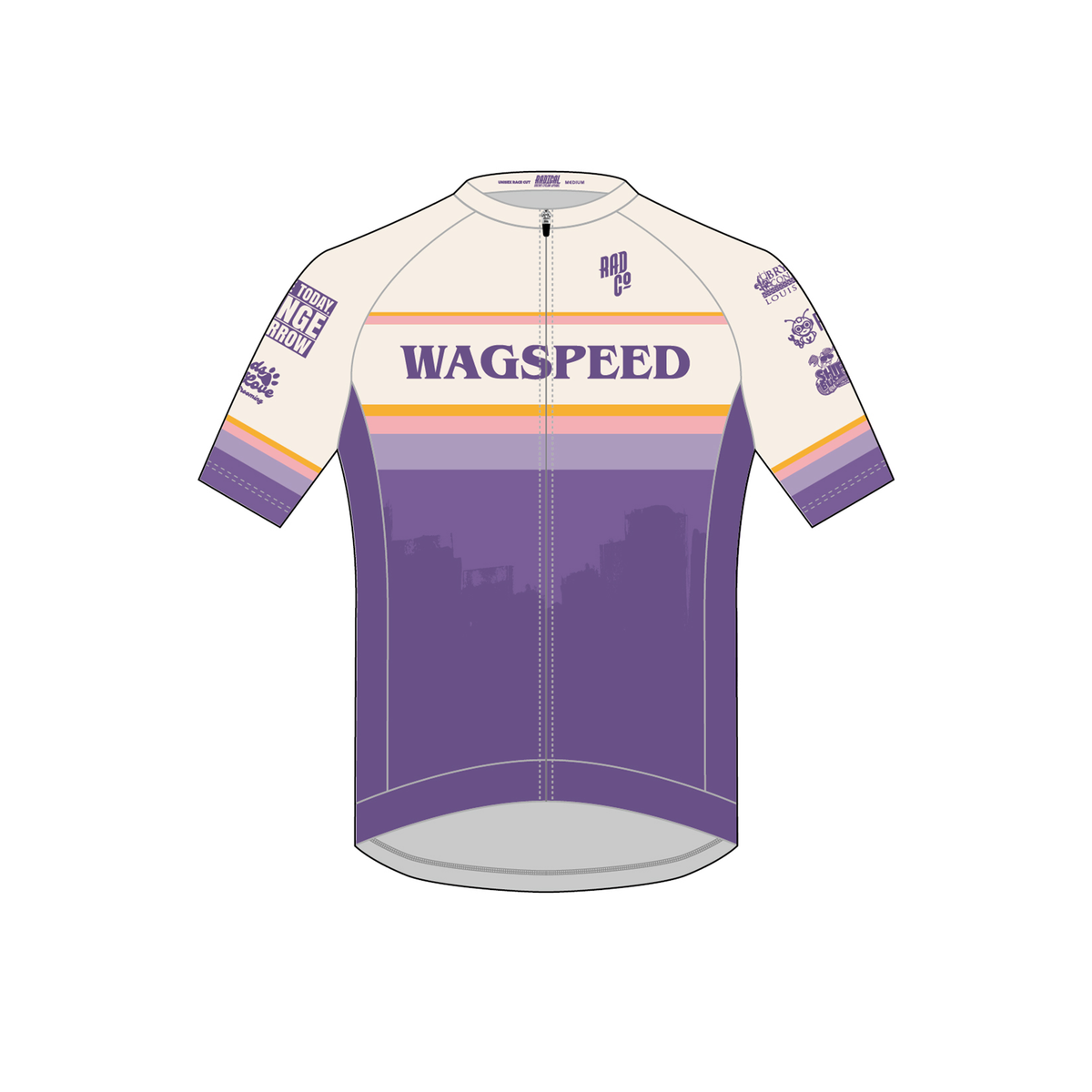 Godspeed Racing/Wagspeed - Short Sleeve Deluxe Zip Jersey