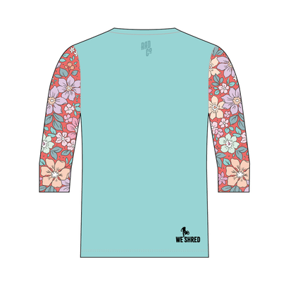 We Shred - 3/4 Sleeve MTB Jersey